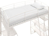 Studio Twin Loft Bed, White