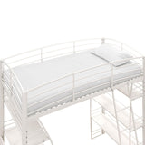 Studio Twin Loft Bed, White