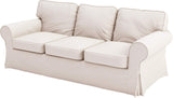 Heavy Duty UPPLAND (Not EKTORP!) Sofa Cover Replacement Made Compatible for IKEA