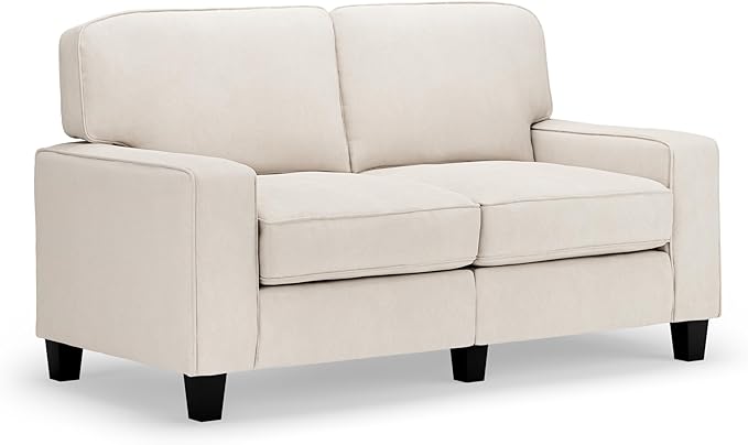 Palisades 61" Track Arm Sofa, Easy Care Polyester, Soft Pillow Back, Pocket Coil Seat