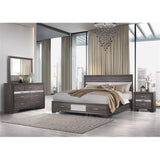 Seville Nightstand in Gray Nighstand