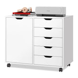 Lazio File Cabinet with Lock - Filing Cabinet for Home and Office