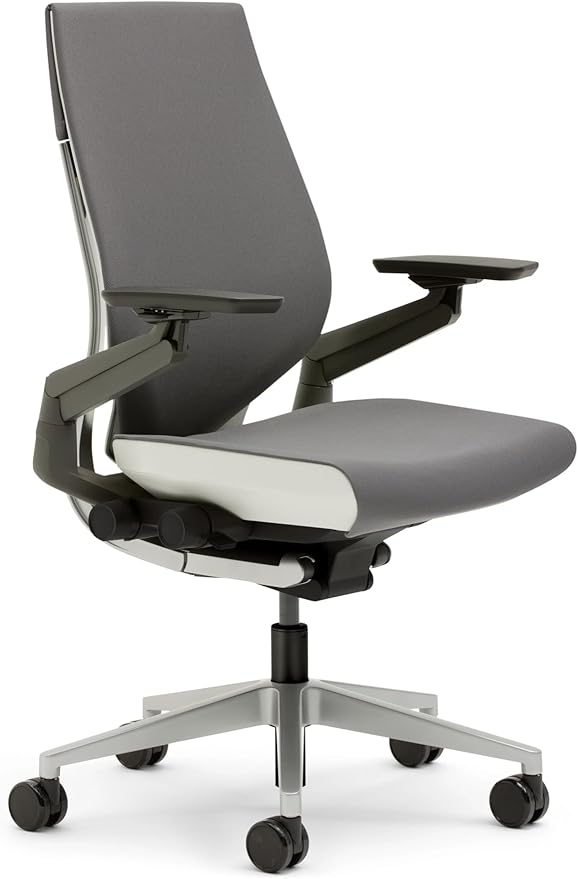 Gesture Office Chair - Ergonomic Work Chair with Wheels for Carpet