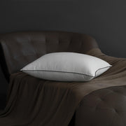 Premium Hungarian Goose Down Pillows Standard Size, Fluffy Bed Pillows for Sleeping