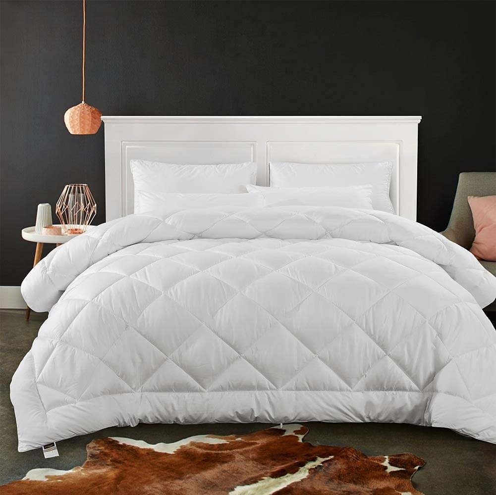 Soft Comforter King Size Duvet Insert-Lightweight Down Alternative Comforter