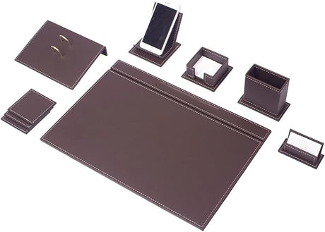 Leather Desk Set-Desk Office Accessories-Office Organizer- Home Office Accessories