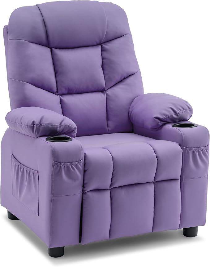 Big Kids Recliner for Ages 3+, Child Reclining Chair, Toddlers Recliner Sofa