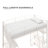 Studio Twin Loft Bed, White