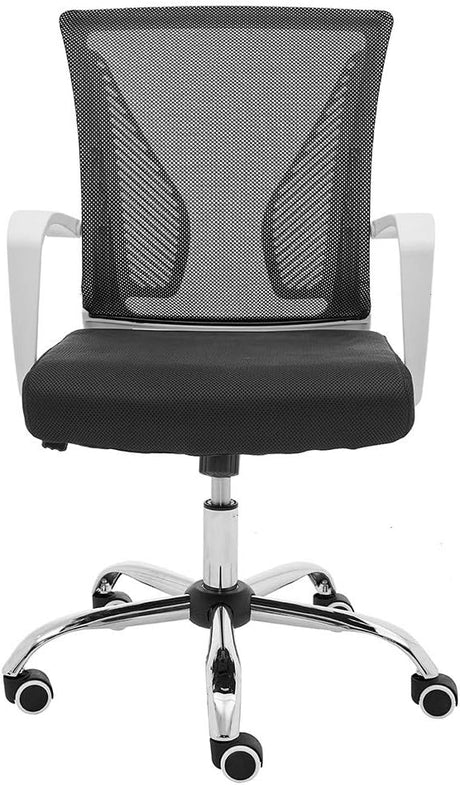 Zuna Mid-Back Office Task Chair - Ergonomic Back Supporting Mesh Back Desk Chair