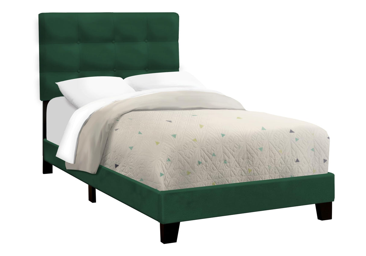 I 5917T Bed, Twin Size, Upholstered, Bedroom, Frame Only, Youth, Teen, Juvenile