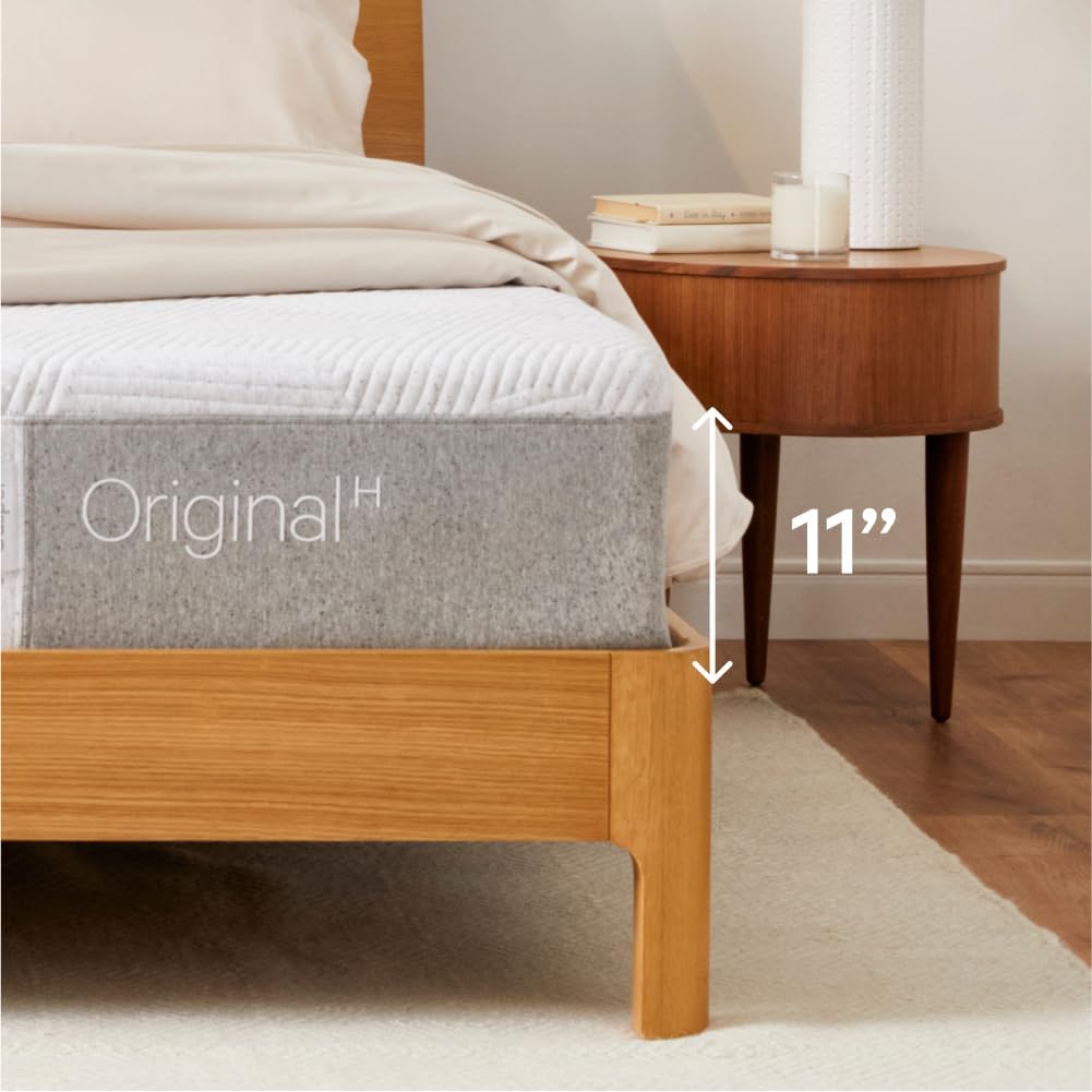 Sleep Original Foam Hybrid Mattress, Queen Size - Medium Firm Memory Foam