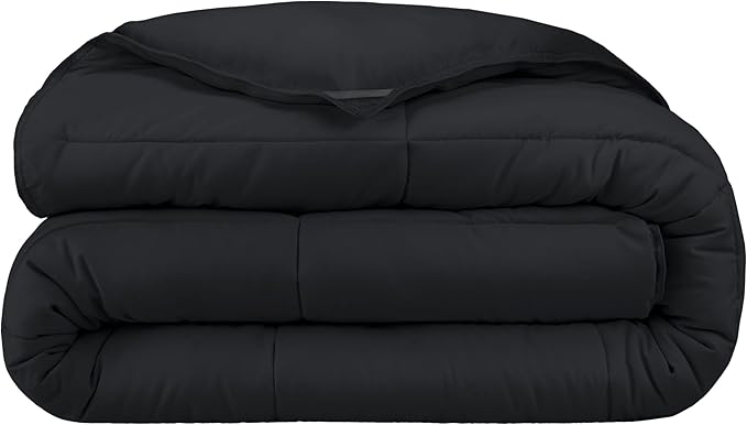 Extra Long Comforter - Reversible Colors - Goose Down Alternative - Ultra-Soft