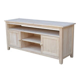 TV Stand with 2 Doors, 1 Shelf and 2 Cabinets