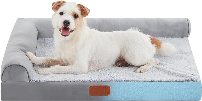 Memory Foam Dog Beds for Small Dogs Cats Waterproof Dog Mattress