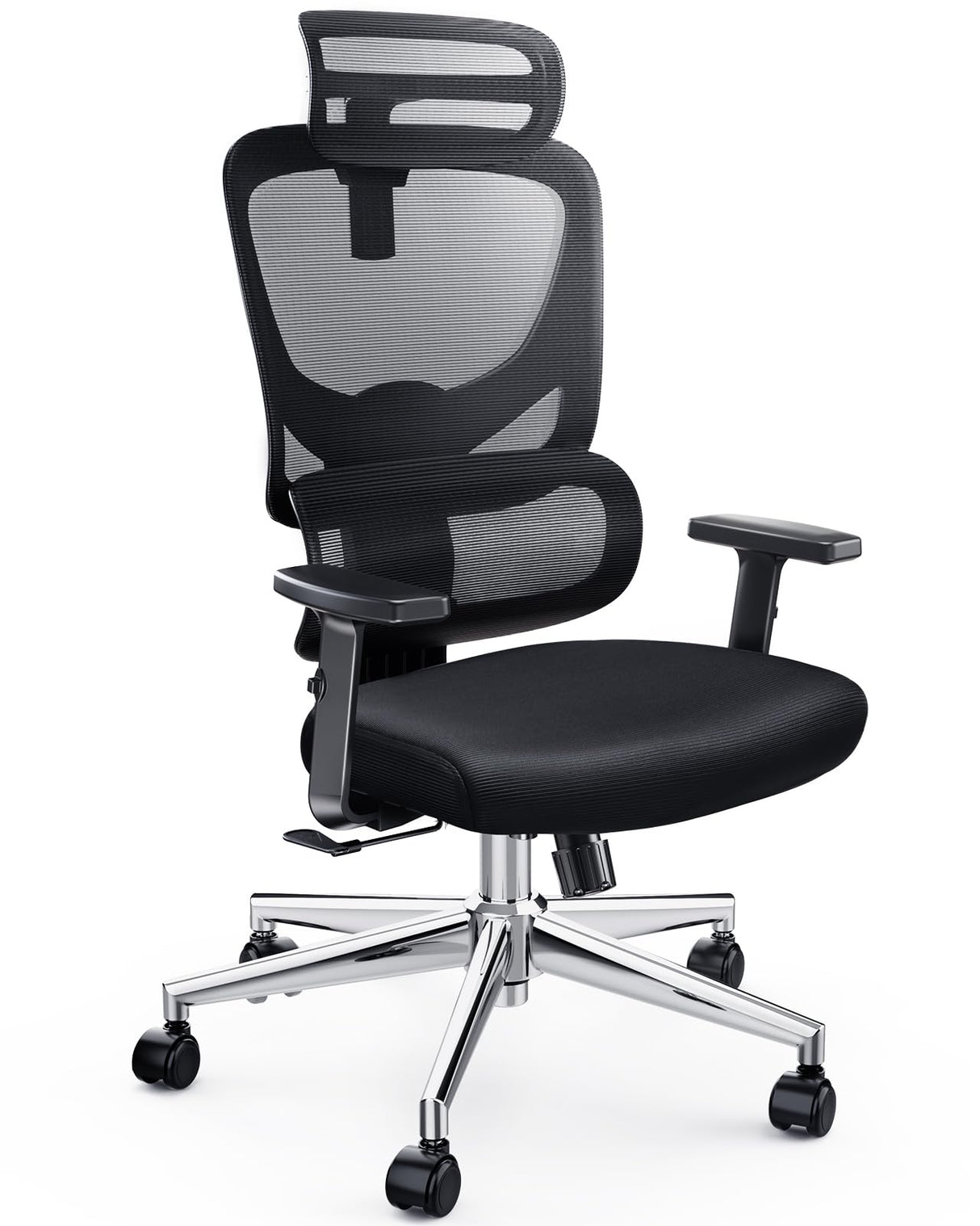 Ergonomic Office Chair Gaming Chair with Adjustable Lumbar Support,Breathable Mesh