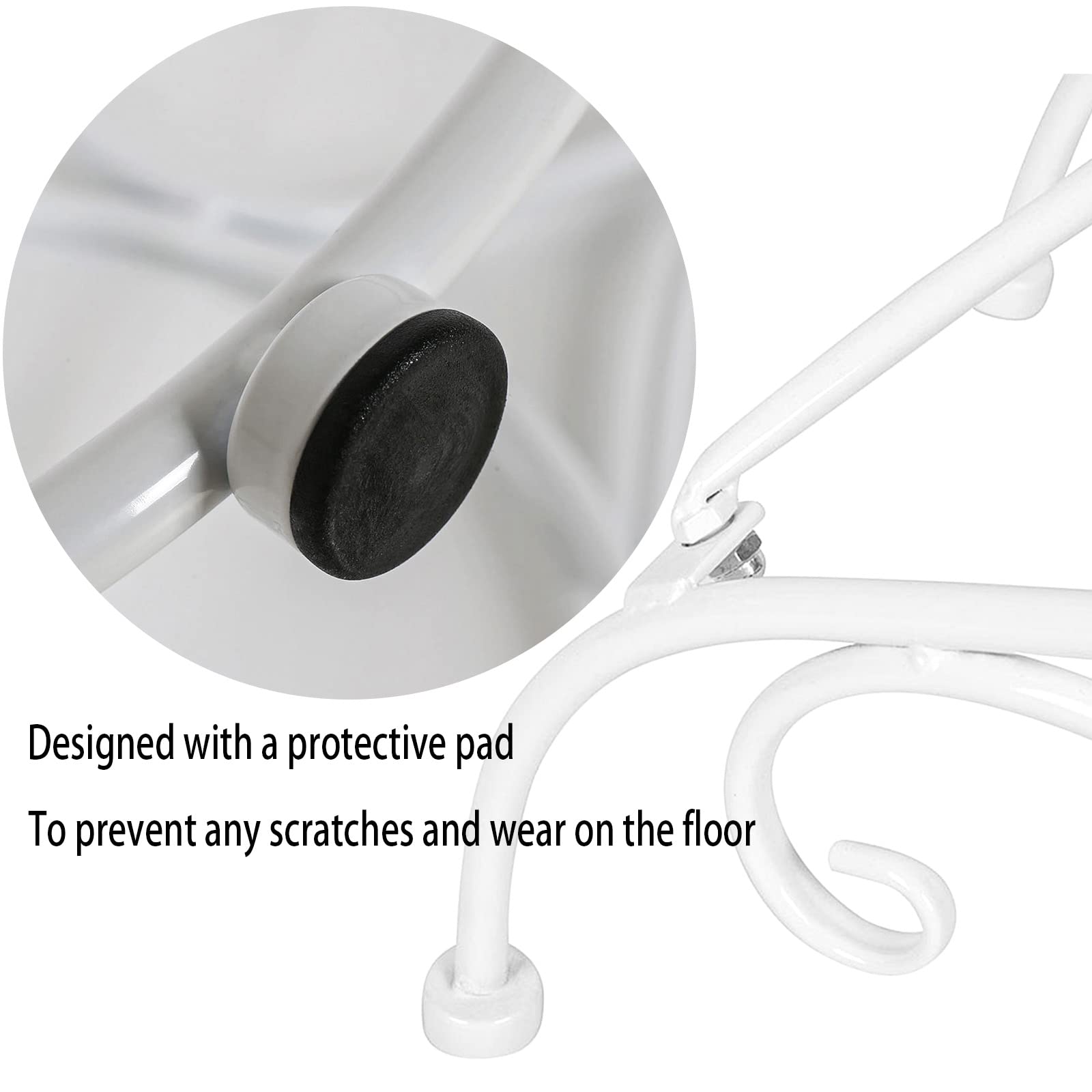 GardenHaven™ 3-Tier Outdoor Metal Plant Stand