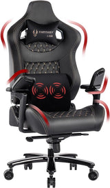 Big and Tall Gaming Chair Gaming Chair 450lbs with 6D Flip-up Armrests