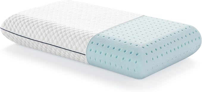 Gel Memory Foam Pillow - Queen Size - 2-Pack - Medium Plush Feel