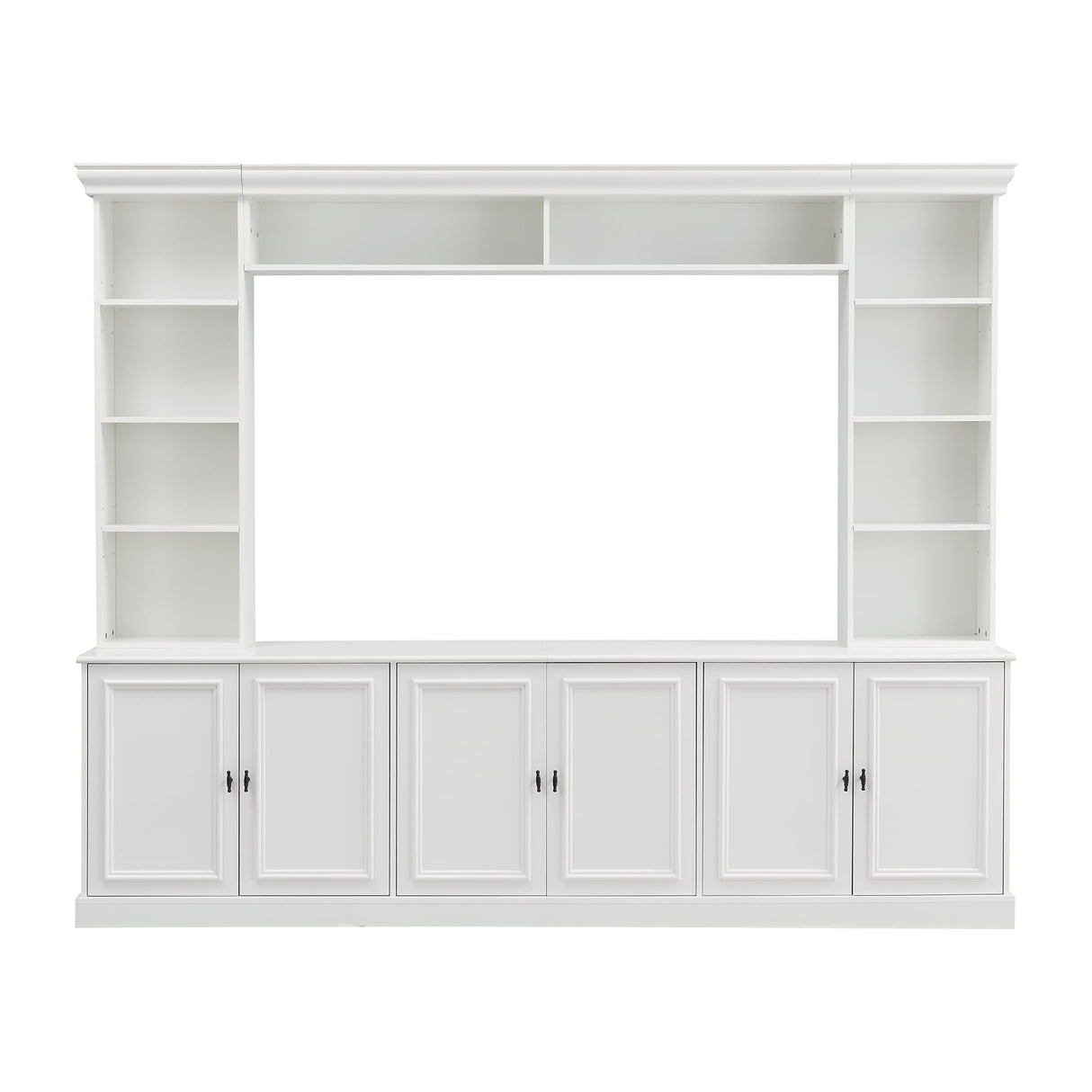 4-Piece Entertainment Center Wall Unit for TVs up to 70"
