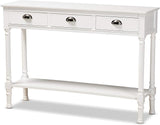 Garvey Console Tables, Dark Blue Gray