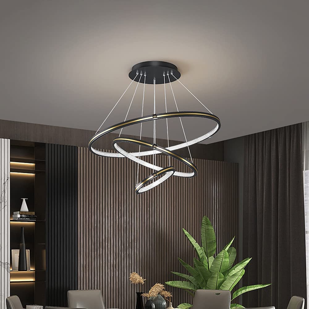 Chandeliers, Modern Dimming Led 38W Modern Light Island Ceiling Lighting Indoor 3