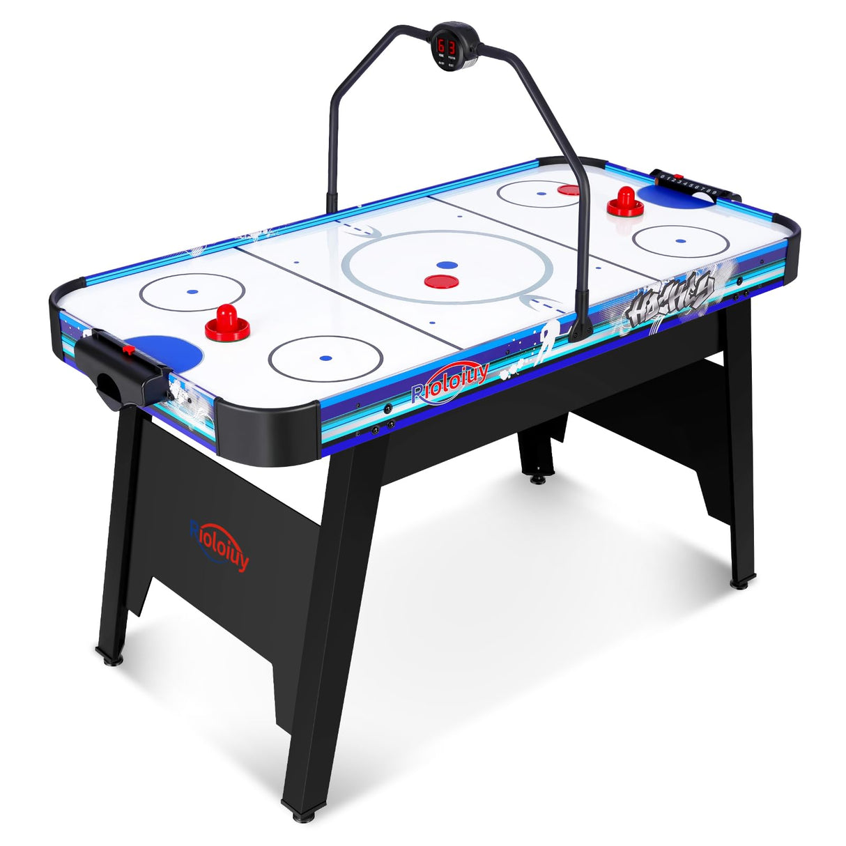 58" Air Hockey Table, Arcade Style with Powerful 700mA Motor