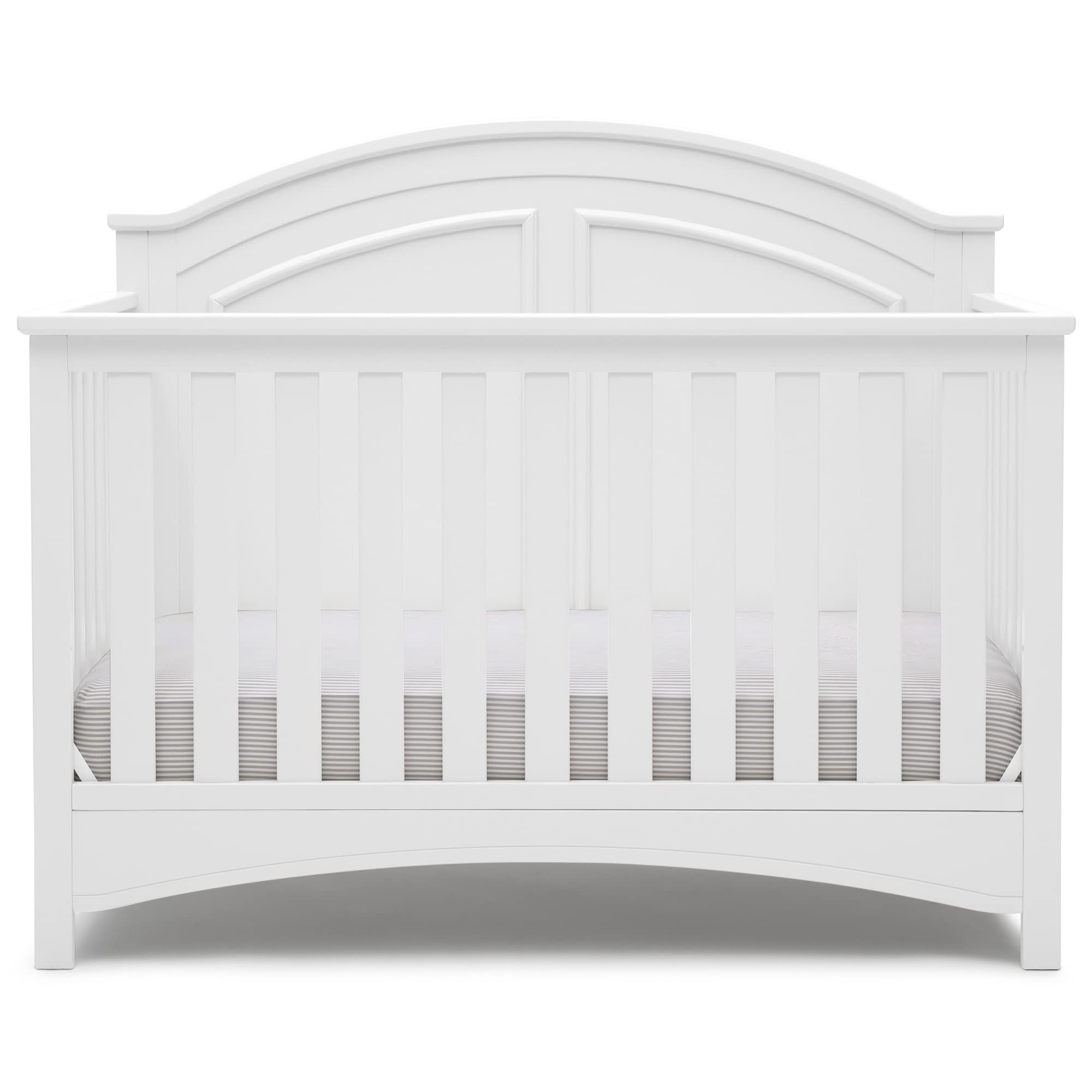 6-in-1 Convertible Crib - Greenguard Gold Certified, Bianca White
