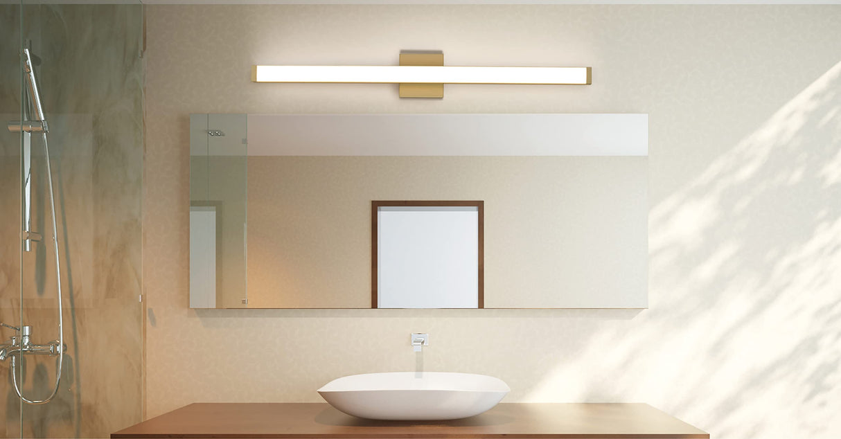 52004BZ Spec Collection 30 Inch Dimmable LED Bathroom Vanity Light I 3000K I Bronze