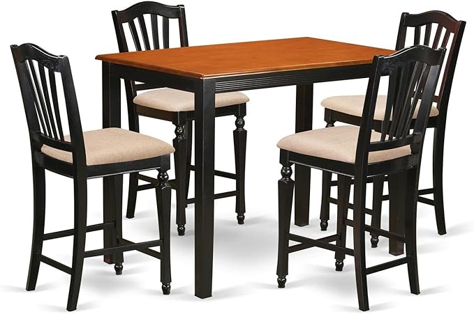 Counter Height Set Includes a Rectangle Kitchen Table