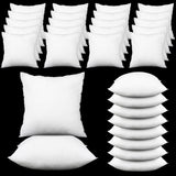 30 Pack 18 x 18 Inches Pillow Inserts in Bulk White Square Throw Pillow Inserts for Valentines St