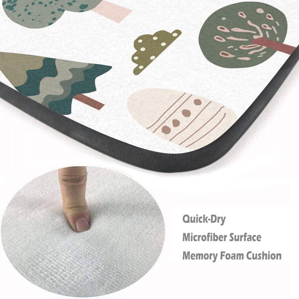 3D Forest Kids Play Area Rug - Non-Slip Plush Carpet