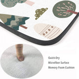 3D Forest Kids Play Area Rug - Non-Slip Plush Carpet