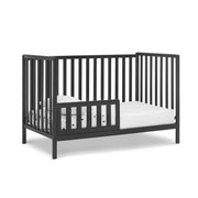 Heartland 4-in-1 Convertible Crib, Black