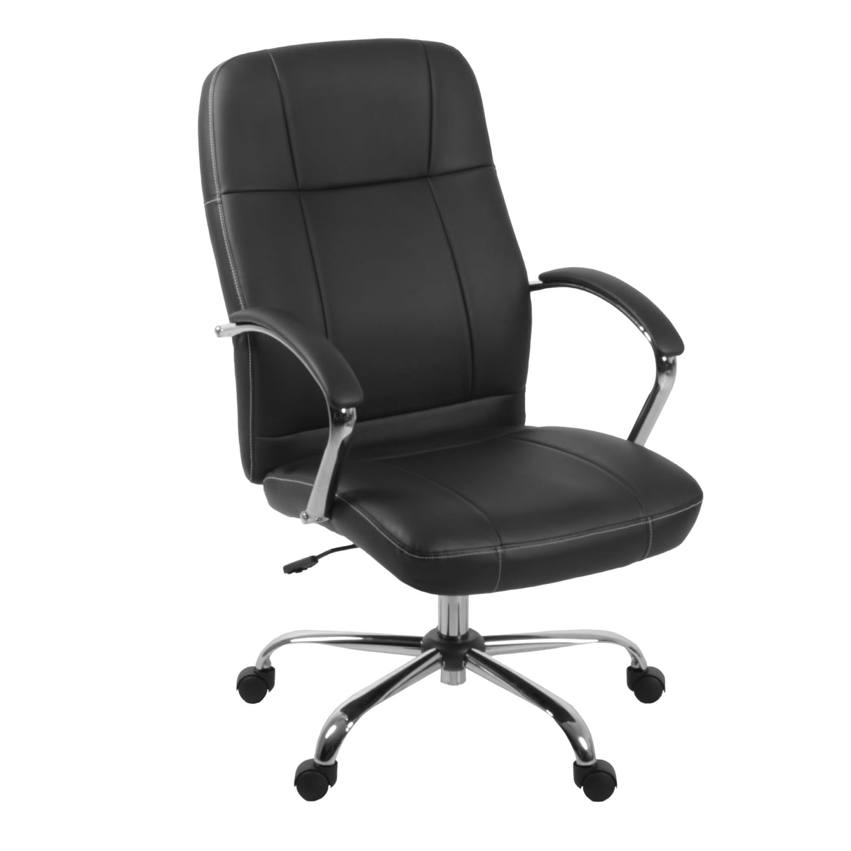 Cielo Leatherette Executive Mid-Back Conference Office Chair, Conference Chair,