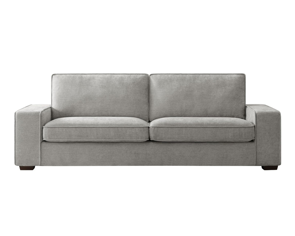 89" Loveseat Couch, Chenille Upholstered Comfty Couch with Removable Covers Wide