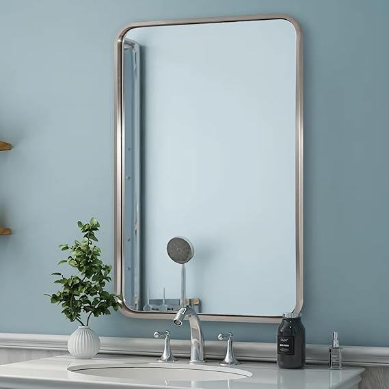 Bathroom Mirror, Bronze Wall Mirror, Bronze Vanity Mirror