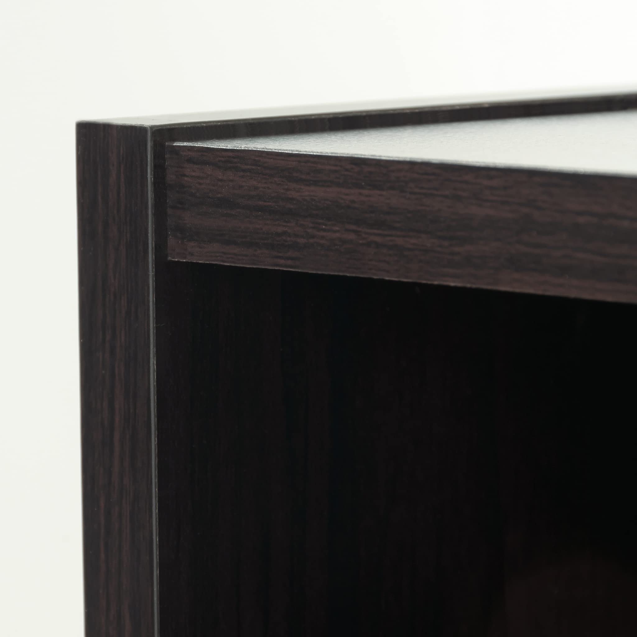 Sauder Beginnings 3 Bookcase/Book Shelf, L: 24.57" x W: 11.50" x H: 35.28", Cinnamon Cherry finish