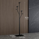 Coat rack,Marble Base Metal Clothing Coat Rack Stand for Hanging Clothes Bedroom Standing Rack