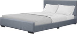 Abbey Platform Bed, White, King