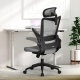 Motostuhl C6 Ergonomic Office Chair Office Desk Chair with Lumbar Support 2D Headrest Flip Up 4D Armrest 120° Rocking Mesh Computer Chair Office Chairs for Office Home Office Conference Room Usage