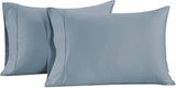 100% Egyptian Cotton Pillow Cases Queen Size Set of 2 (20"x30") - 1000 Thread Count Pillowcases Queen Size