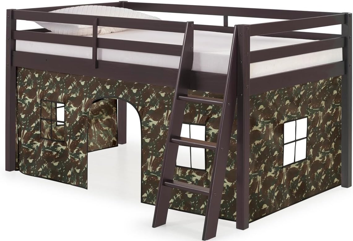 Roxy Junior Loft - Espresso with Green Camo Bottom Tent