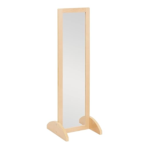 Single-Sided Bi-Directional Mirror, Kids Furniture, Natural