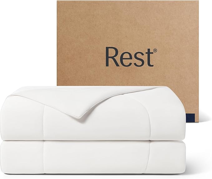 Cooling Comforter,  Blanket for Hot Sleepers, All Season Bedding to Keep Cool