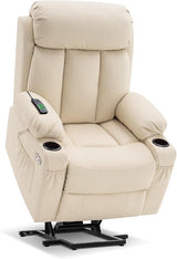 Large Power Lift Recliner Chair with Extended Footrest for Big and Tall Elderly People