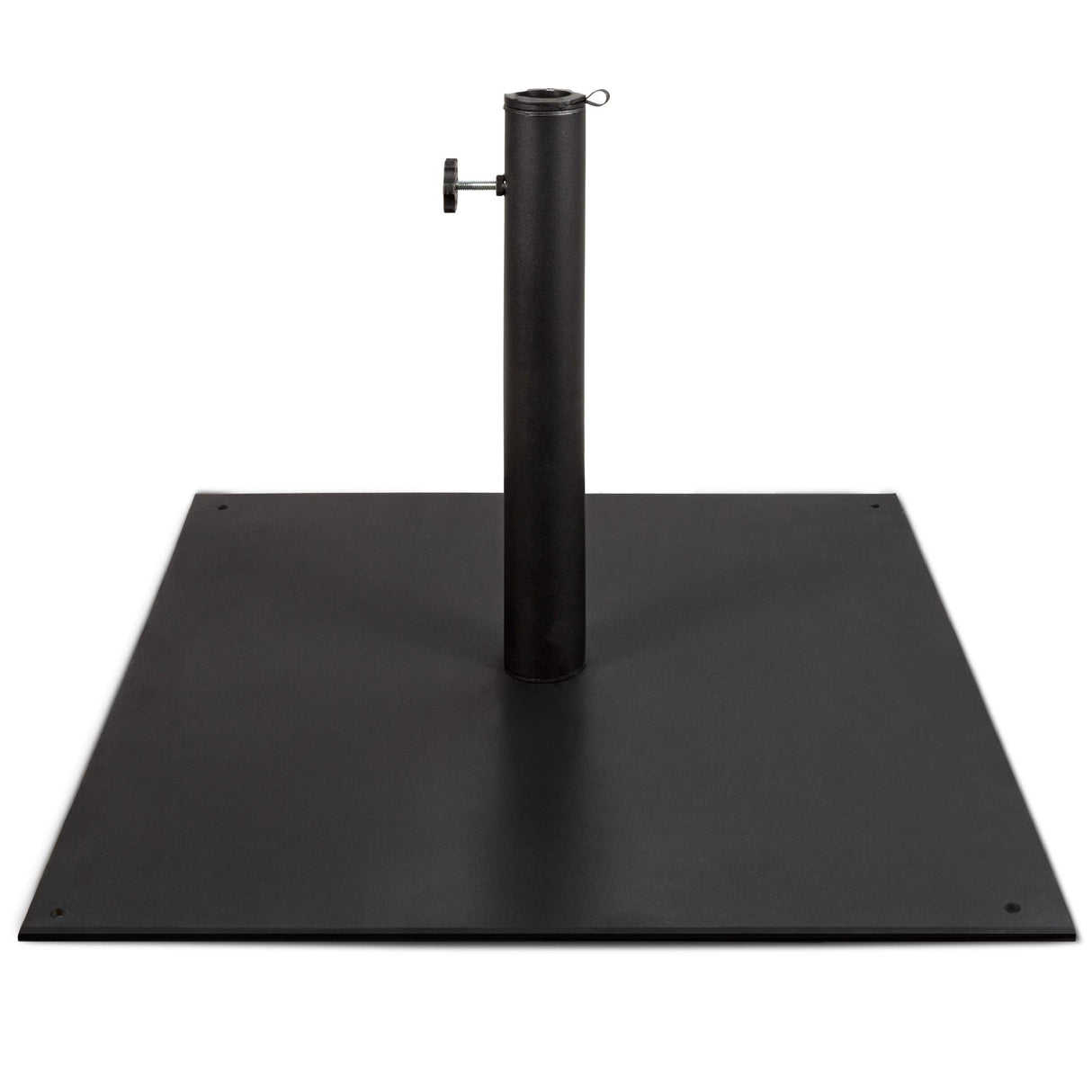 38.5lb Steel Umbrella Base, Square Weighted Patio Stand