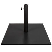 38.5lb Steel Umbrella Base, Square Weighted Patio Stand