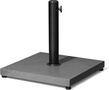 Patio Umbrella Base, 40lbs Outdoor Heavy Duty Square Concrete Stand Market Umbrella