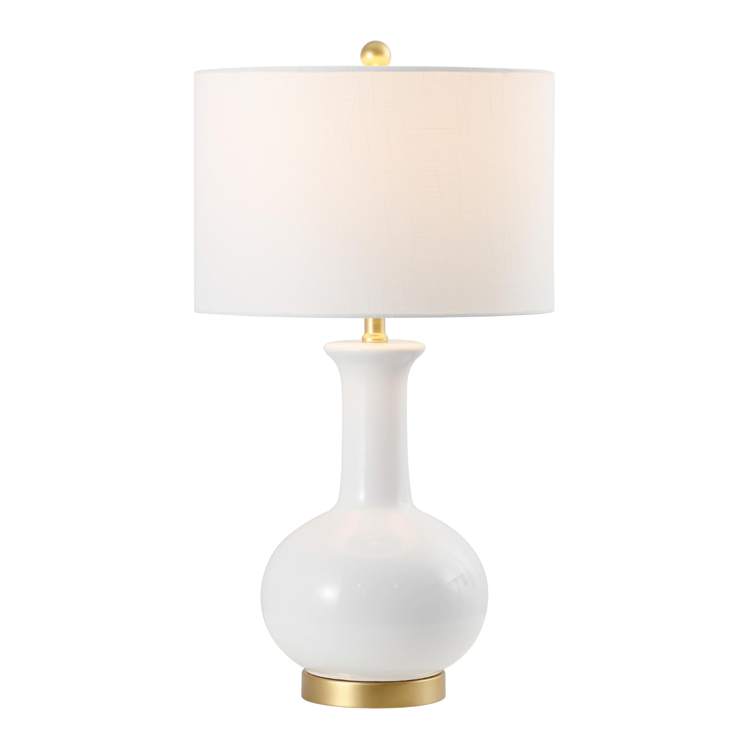 Brussels 27" Ceramic/Metal LED Table Lamp Contemporary Transitional Bedside Desk