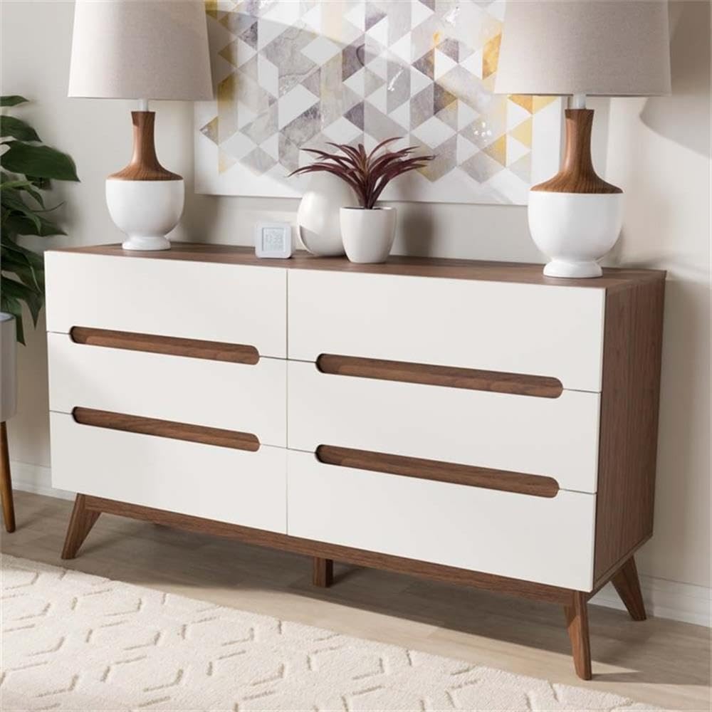 Calypso Mid-Century Modern White